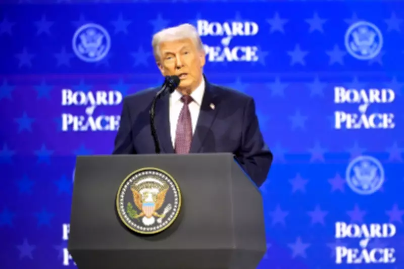 Trump Demands Hamas Disarm Immediately in Davos Peace Initiative Speech
