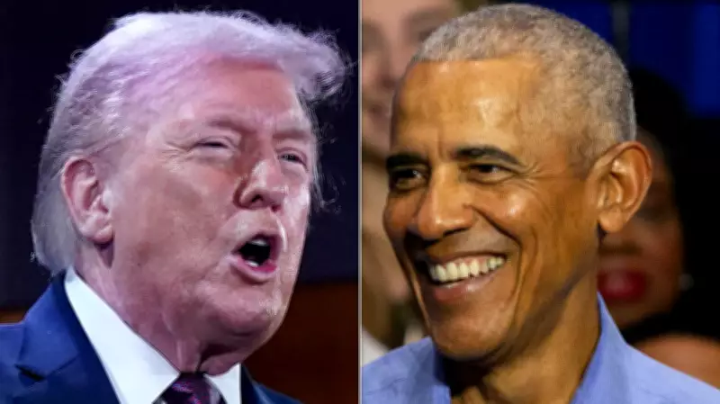 Trump Faces Backlash Over Racist Video Depicting Obamas as Primates on Truth Social