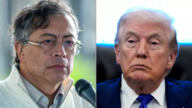 Trump Hosts Colombian President Petro Amidst Strained Relations and Drug War Tensions