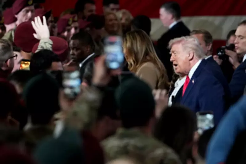 Trump Praises 'Discombobulator' Weapon During Meeting with Maduro's Troops