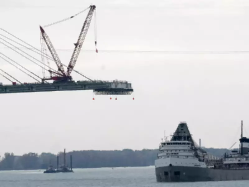 Trump Threatens to Block Gordie Howe Bridge Opening in New Canada-U.S. Dispute