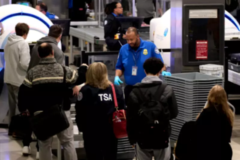 TSA Agents Work Unpaid Amid Government Shutdown, Impacting U.S. Airports