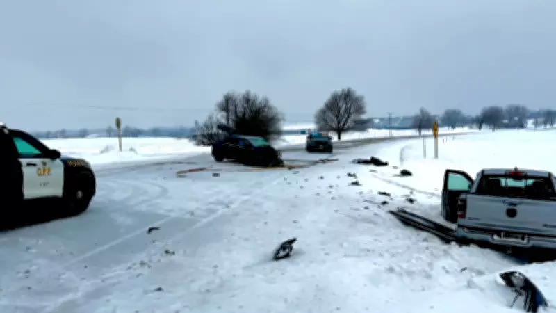 Two Hospitalized After Serious Crash Forces Closure of Highway 59 in Oxford County