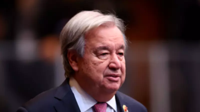 UN Chief Condemns US-Israeli Airstrikes on Iran, Urges Return to Talks