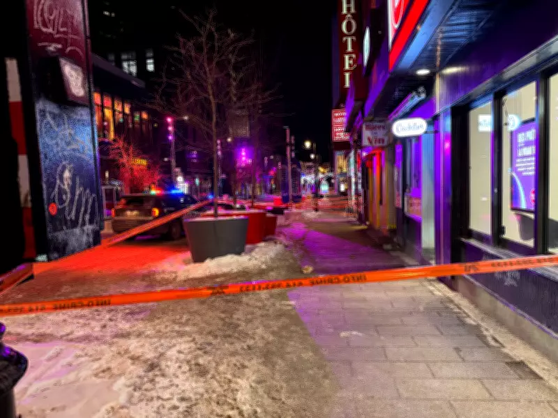 Unconscious Man Discovered on Downtown Montreal Sidewalk in Early Morning Incident