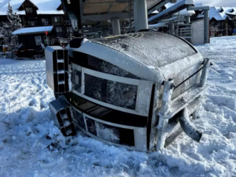 Unidentified Crack Led to Gondola Fall at Golden Ski Resort, Investigation Reveals