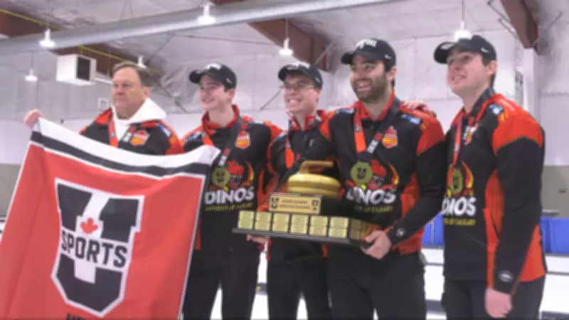 University of Calgary Dinos Secure Historic First USports National Curling Championship