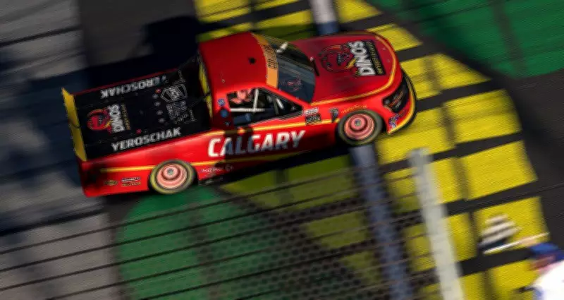 University of Calgary Student Climbs to Top of Collegiate eNASCAR Standings