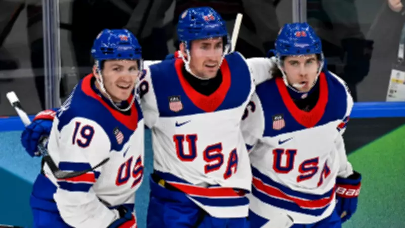 U.S. Dominates Latvia 5-1 in Olympic Hockey Opener, Canada and Switzerland Also Win