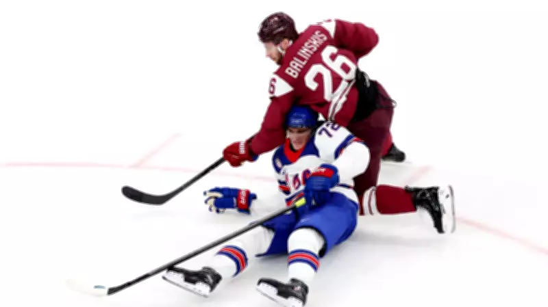 U.S. Hockey Team Overcomes Frustrating Start to Beat Latvia 5-1 in Olympic Opener
