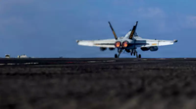 U.S. Navy F-35C Shoots Down Iranian Drone Near Carrier in Arabian Sea