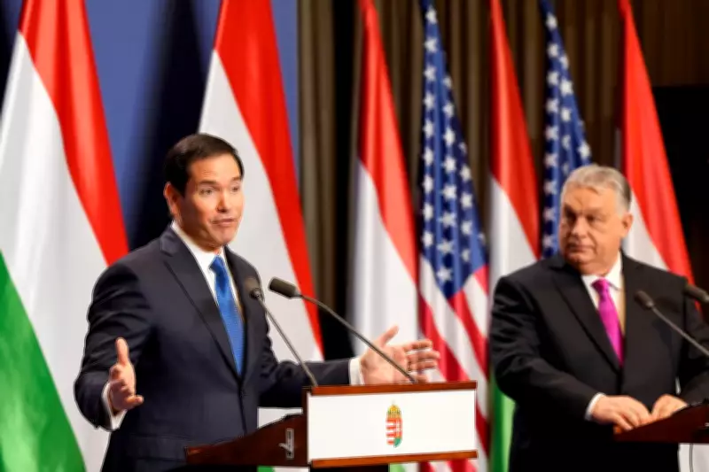 U.S. Secretary Rubio Endorses Orbán's Re-Election Bid During Budapest Visit