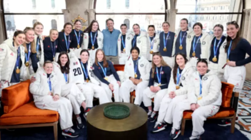 U.S. Women's Hockey Team Dines with Stanley Tucci in Milan Amid White House McDonald's Controversy