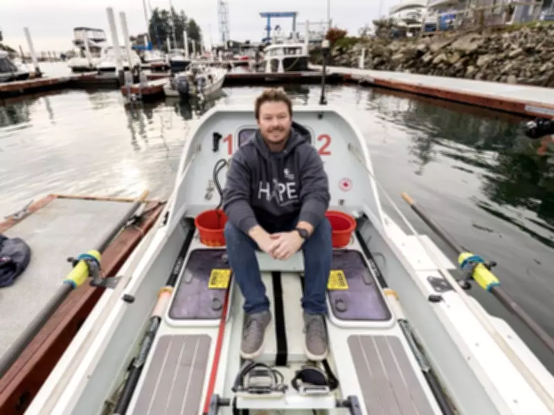 Vancouver Man to Row Solo Across Atlantic for Brain Cancer Awareness