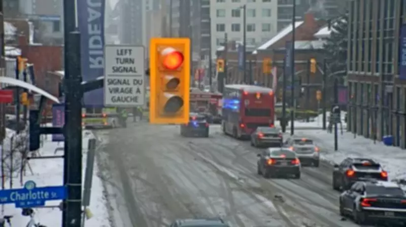 Vehicle Collides with Building in Downtown Ottawa, Injuries Reported