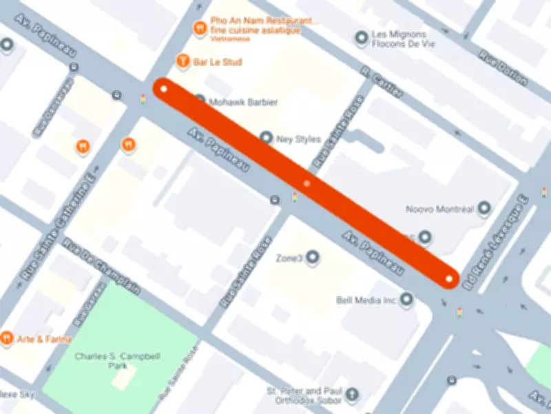 Water Main Break Forces Closure of Papineau Avenue Section in Montreal