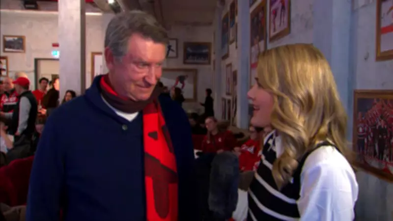Wayne Gretzky Reacts to Canada's Overtime Loss to U.S. in Women's Olympic Hockey