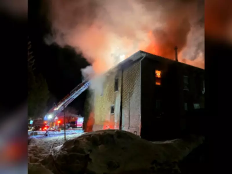 Weekend Blazes Devastate Two Manitoba Housing Complexes in Separate Fires
