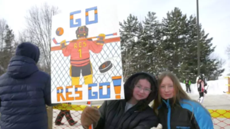 West Nipissing Students Trade Books for Sticks in School Ball Hockey Tournament