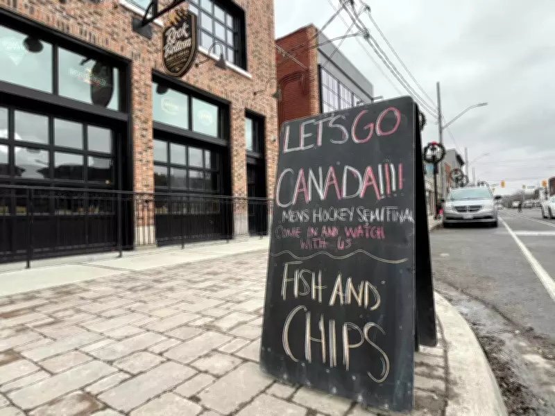 Windsor Bars Open Early for Olympic Hockey Final, Invite Fan Photos