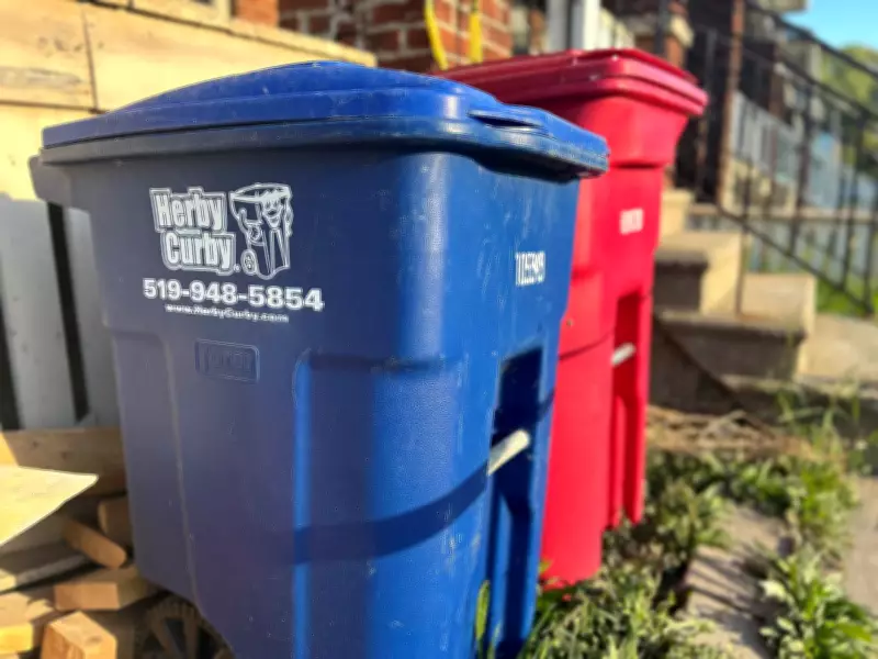Windsor Begins Final Collection of Old Herby Curby Recycling Bins This Week
