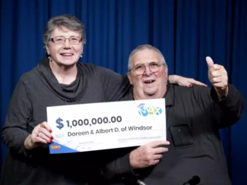 Windsor Couple Wins $1 Million Lottery Prize on Christmas Day