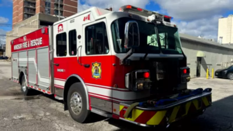 Windsor Firefighters Battle Blaze Near Downtown, Multiple Incidents Reported