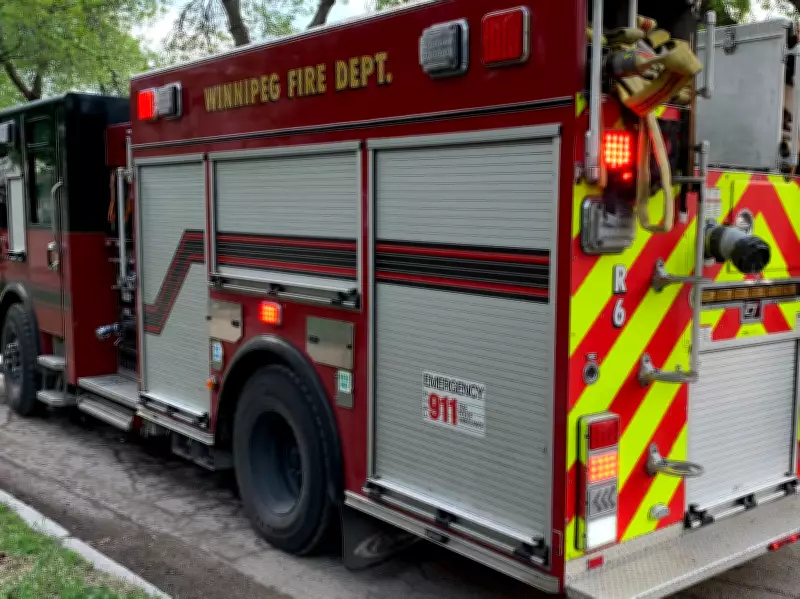Winnipeg House Fire Injures Three, Including Firefighter, in Hospitalization Incident