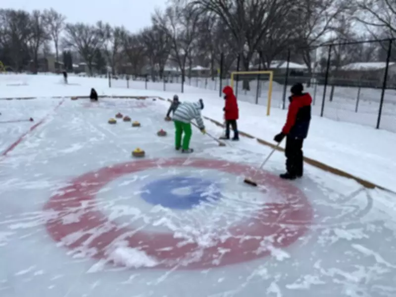 Winnipeg Schoolyard Transformed into Olympic Training Ground for Students