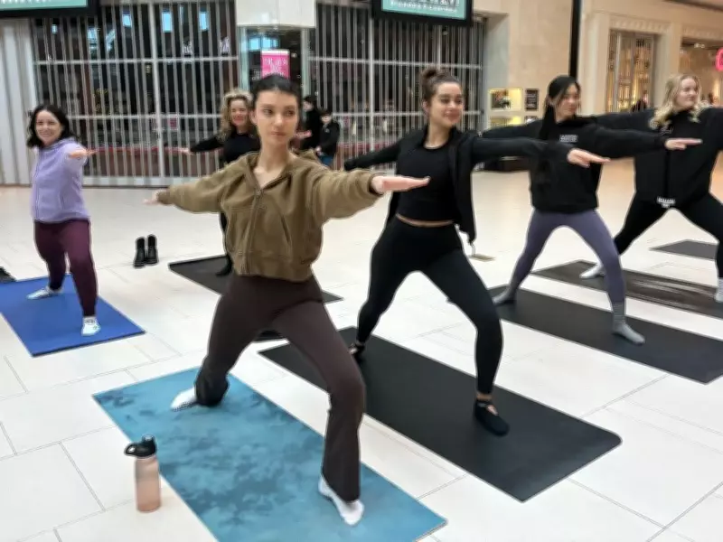 Yoga in the Mall: Windsor Event Raises Eating Disorder Awareness