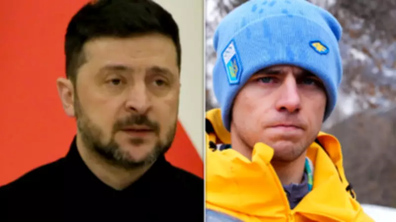 Zelenskiy Slams IOC Over Ukrainian Skeleton Racer's Disqualification