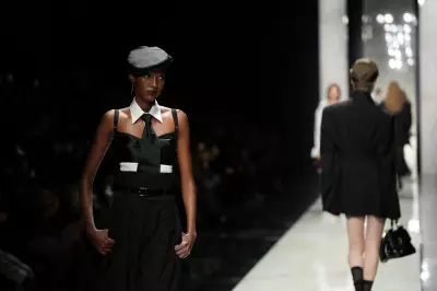 Dolce & Gabbana's All-Black Milan Runway Explores Identity in Fall/Winter 2026 Show