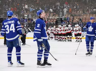 Maple Leafs' Playoff Hopes Dim After Demoralizing Loss to Senators