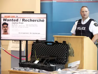 Two Men Charged in Surrey and Edmonton Extortion Shootings, Third Suspect at Large