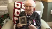 108-Year-Old Kitchener Woman Honored with WWII Service Medal