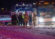 Alberta Church Group Bus Crash Claims Life, Injures Dozens on Icy Highway