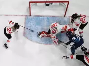 Ann-Renée Desbiens Shuts Out Finland as Canada Advances to Olympic Quarterfinals