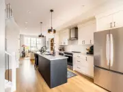 Aurora Kitchen Design Accommodates Multiple Cooks in Calgary Show Home