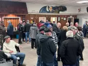 Former Coal Miners Reunite in New Waterford, Nova Scotia for Nostalgic Gathering