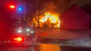 Garage and Vehicle Destroyed in Weekend Fire in Tecumseh, Ontario