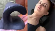 How a $20 Neck Stretcher Pillow Eased My Tech Neck Pain in 10 Minutes Daily