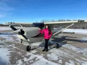 Indigenous Manitoban Pilot Kimberly Ballantyne Makes Aviation History