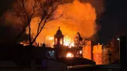 Major Fire Engulfs Historic Montreal Church in Sud-Ouest Borough