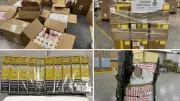 Major Seizure at Ambassador Bridge: 6,000 kg of Illegal Tobacco and 10,000 Vapes