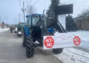 Mirabel Farmers Rally Against High-Speed Rail Project Threatening Farmland