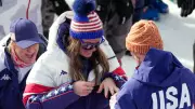 Olympic Skier Breezy Johnson's Medal Mishap Followed by Surprise Proposal