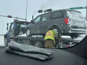 RCMP Implements Tow Ban on QEII Highway Amid Severe Winter Weather