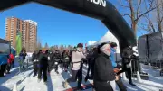 Runners Brave -30 Windchill for Winterlude's Unique Nordic Race in Ottawa
