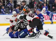 Senators Dominate Maple Leafs 5-2, Extend Playoff Hopes in Ontario Rivalry