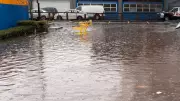 Water Main Break Floods East Vancouver Parking Lot, Disrupting Local Business
